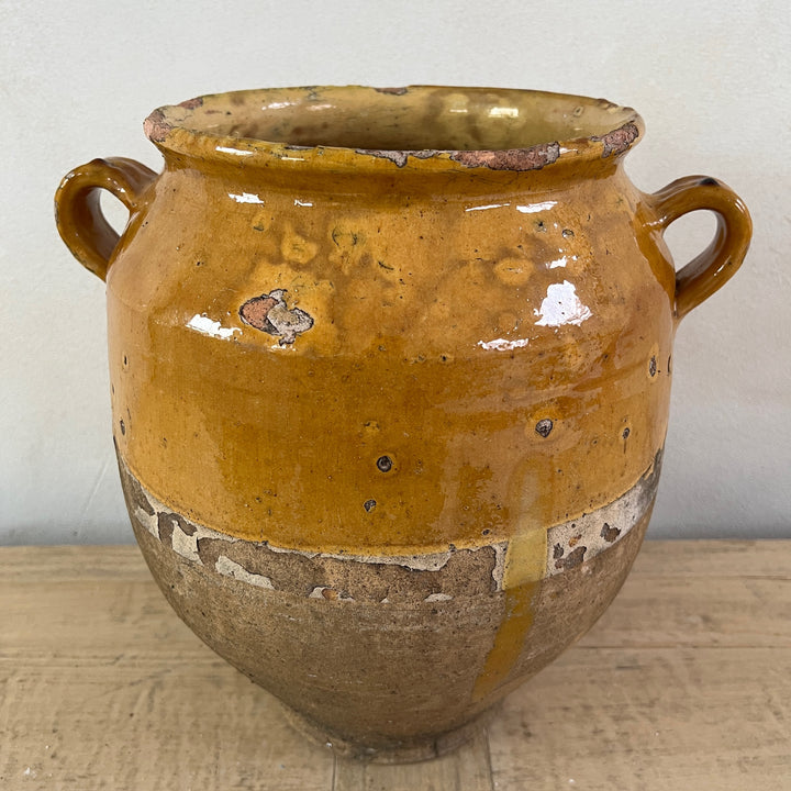 Antique French Confit Pot | Large