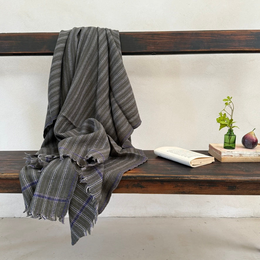Moismont 100% Wool Blanket | French Wool Throw