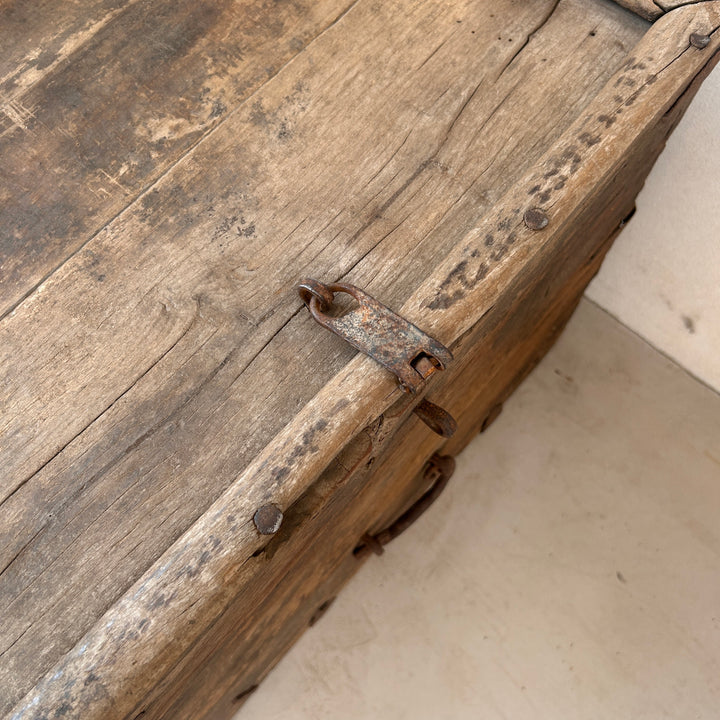 Antique Pine Blanket Box | Albie