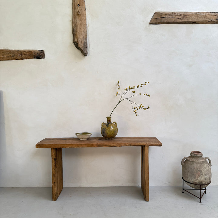 Rustic Reclaimed Wood St Ives Console Dark