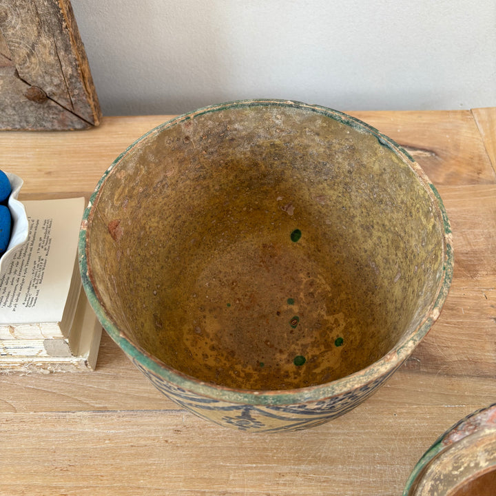 Antique Moroccan Safi Jubbaha Pot | Safi