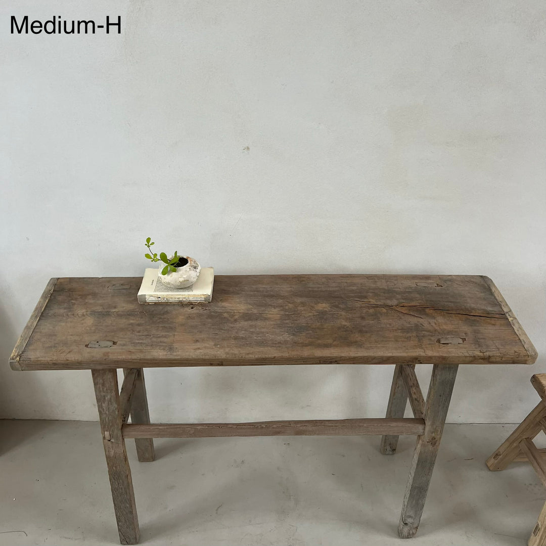 Medium Rustic Antique Console Tables