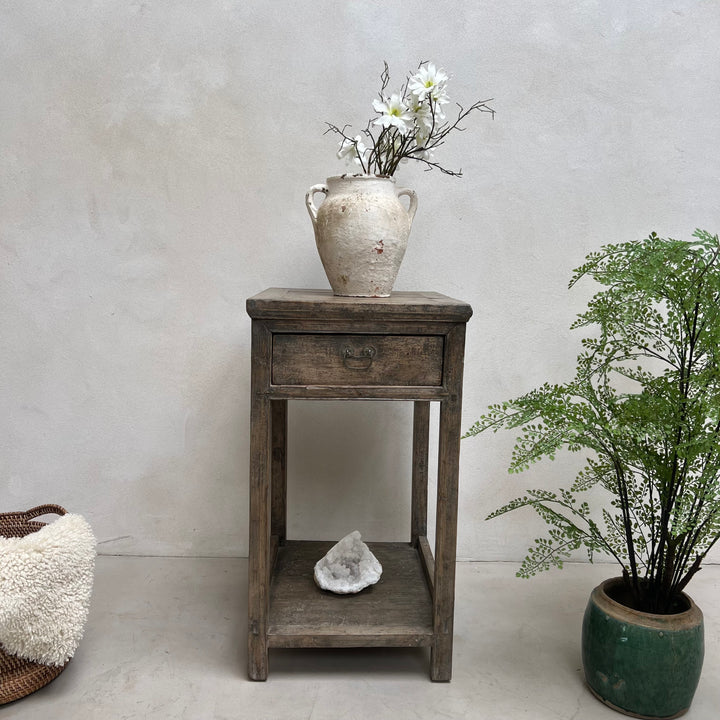 Antique Tall Side Table | Mabel
