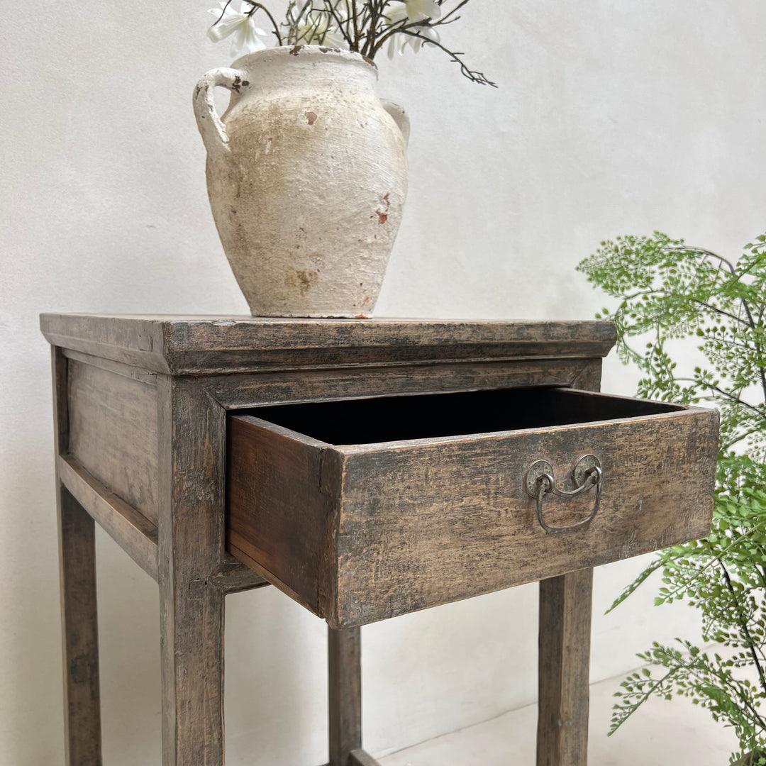Antique Tall Side Table | Mabel