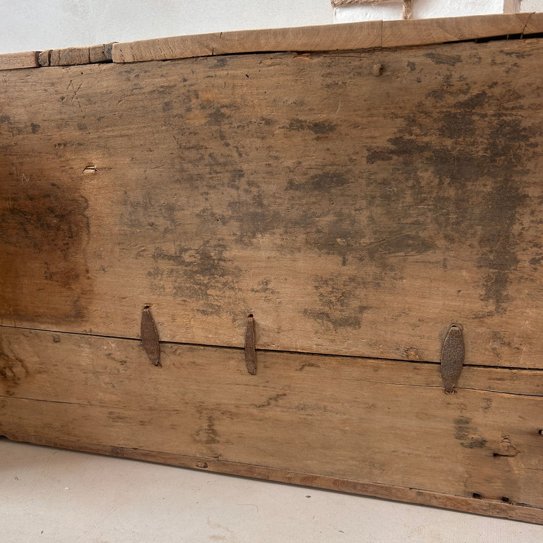 Antique Teak Blanket Box | Ezra