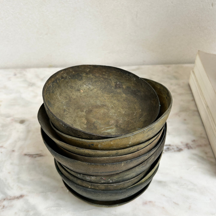 Antique brass handmade bowls | Lestari