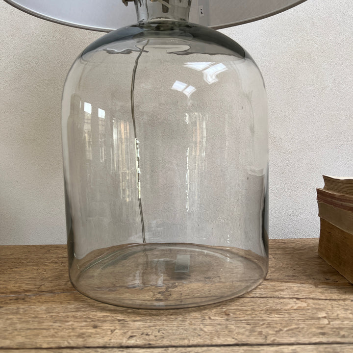 Clear Glass Table Lamp | Base only