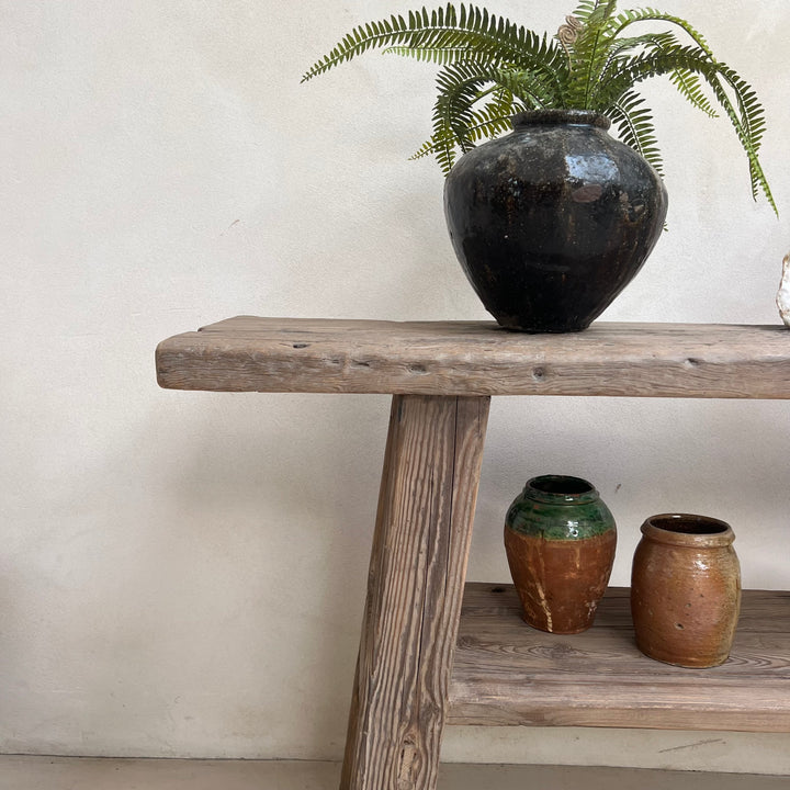 Antique large console table | Caspian