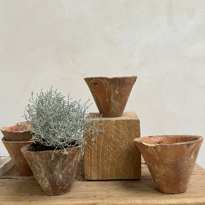 Vintage Resin flower pot