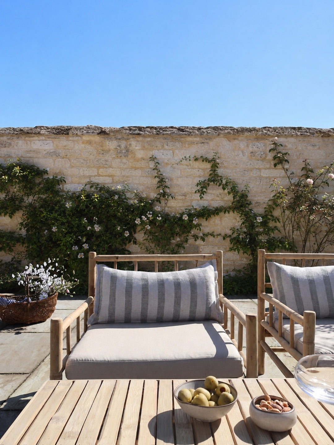 Bamboo Outdoor Garden Seating