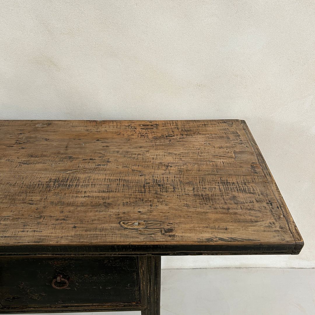 Antique Black Console Table | Stow