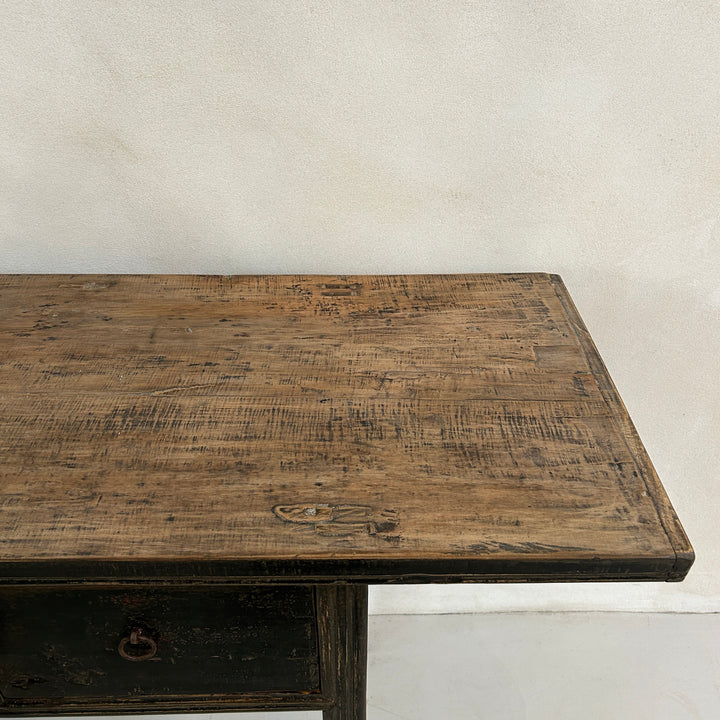 Antique Black Console Table | Stow
