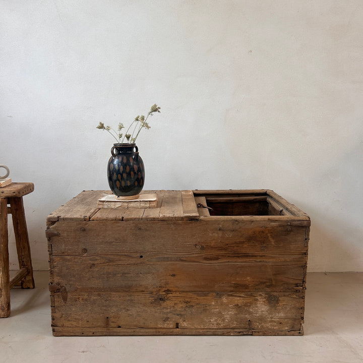 Antique Pine Blanket Box | Albie