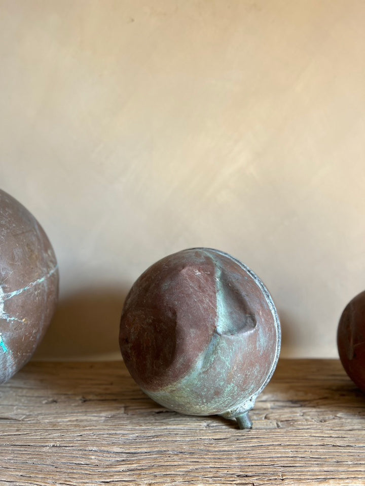 Decorative Copper Ball Set