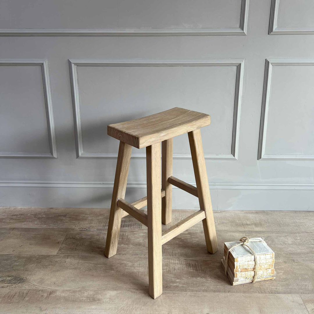 Rustic Wardrobe Stool Rustic Log Bar Stool