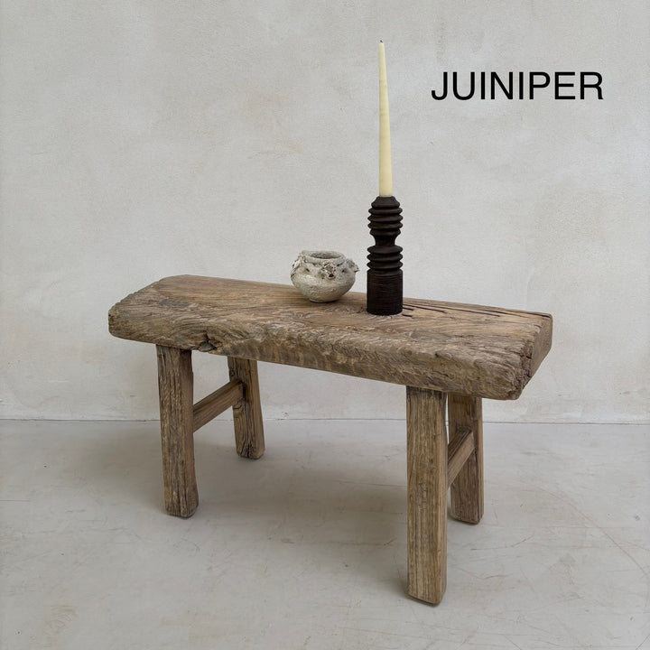 Choice of Rustic Antique Elm Bench - Juiniper 