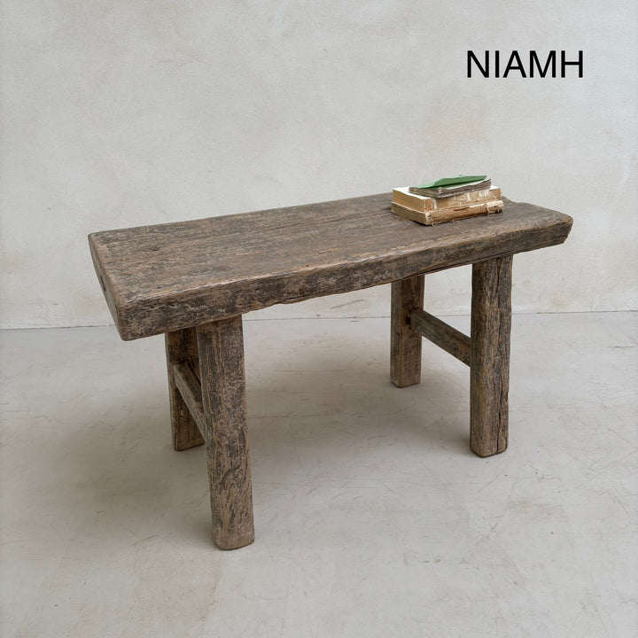 Choice of Rustic Antique Elm Bench - Niamh 