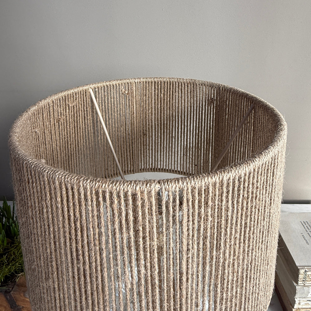 Clear Glass Carboy Table Lamp | Eliza