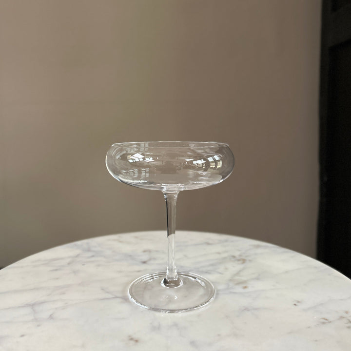 Clear Glass Cocktail Coupe