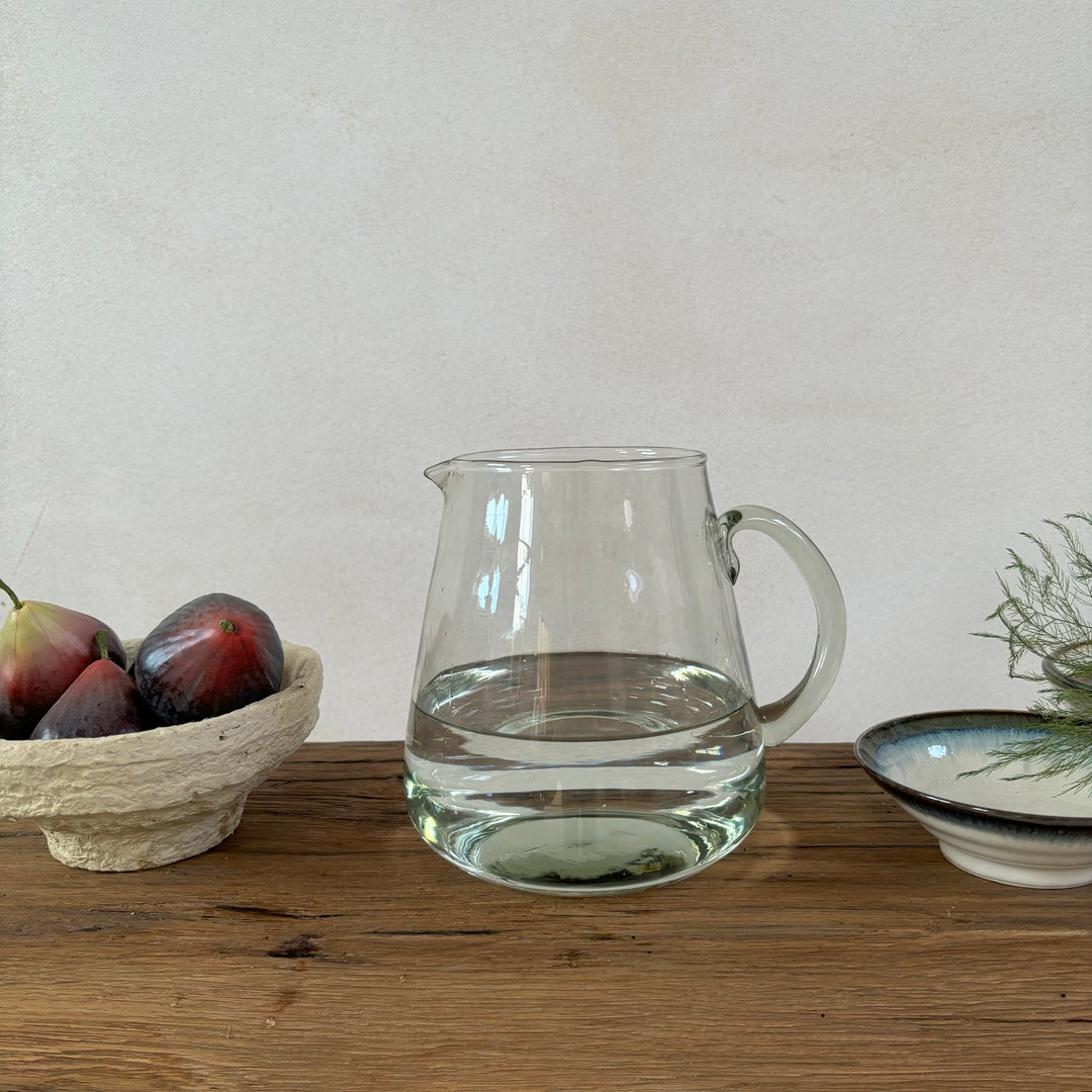 Clear Glass Jug