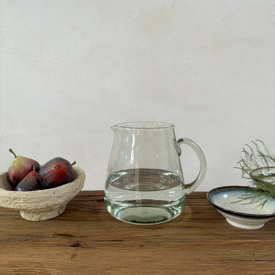 Clear Glass Jug