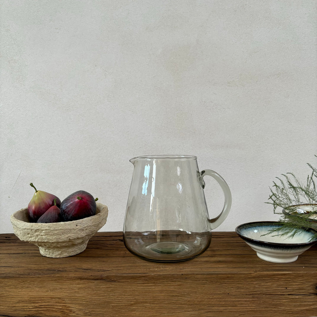 Clear Glass Jug