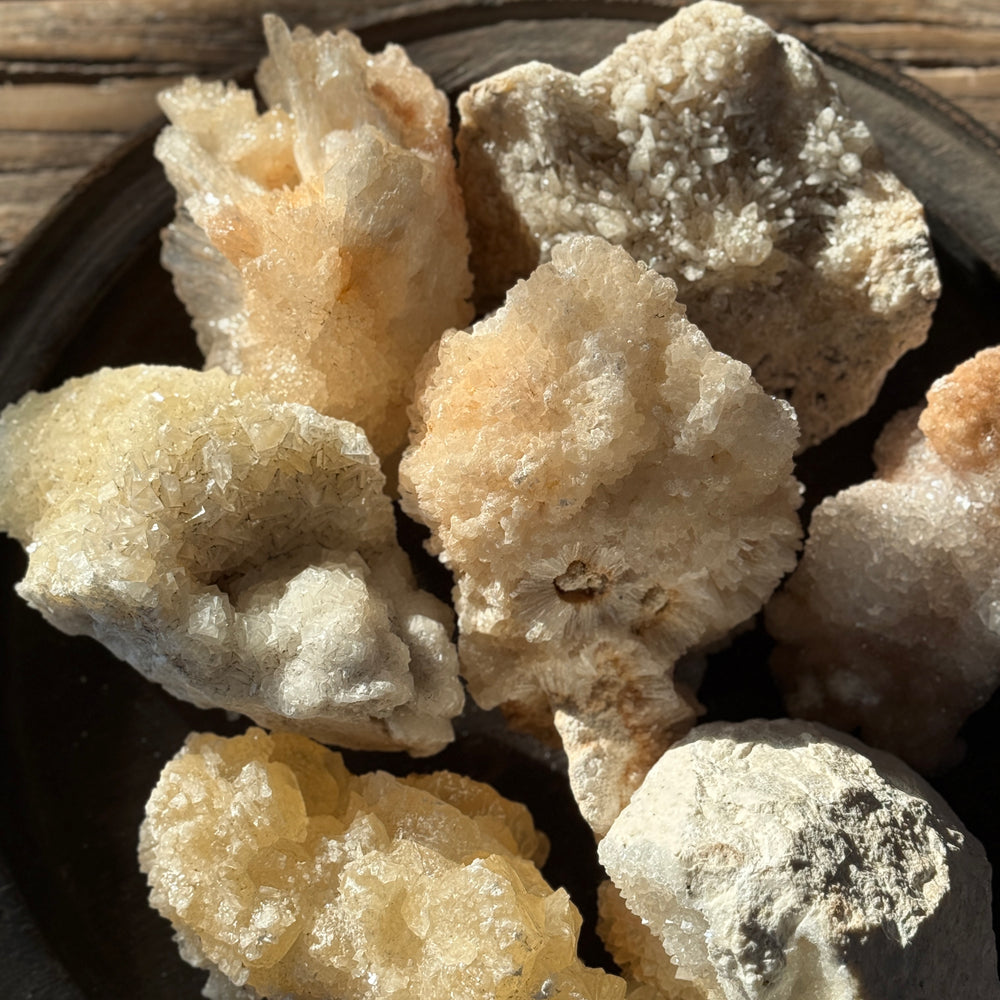 Crystal cluster collection