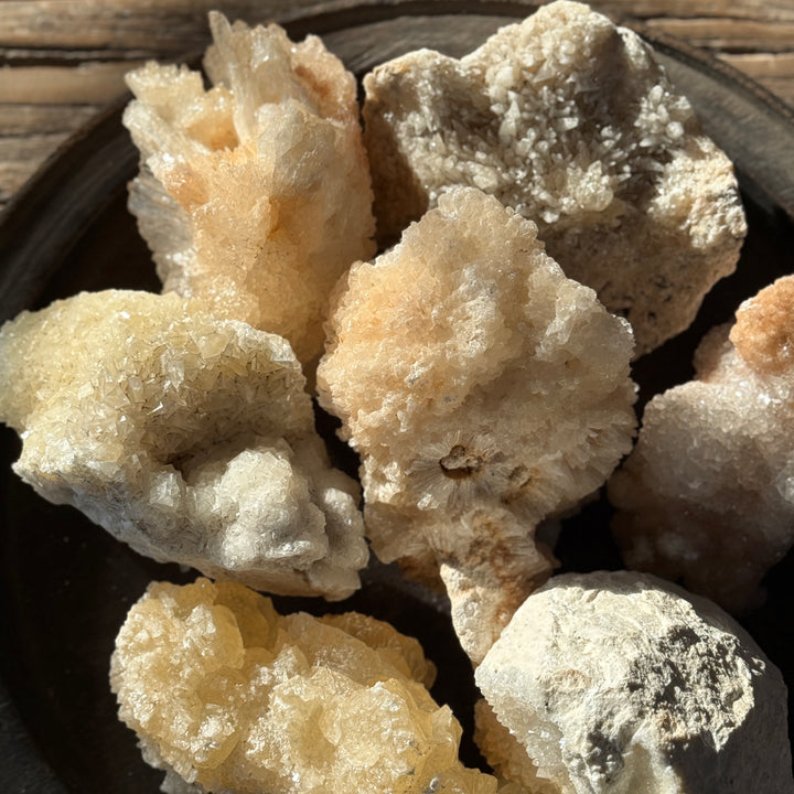 Crystal cluster collection