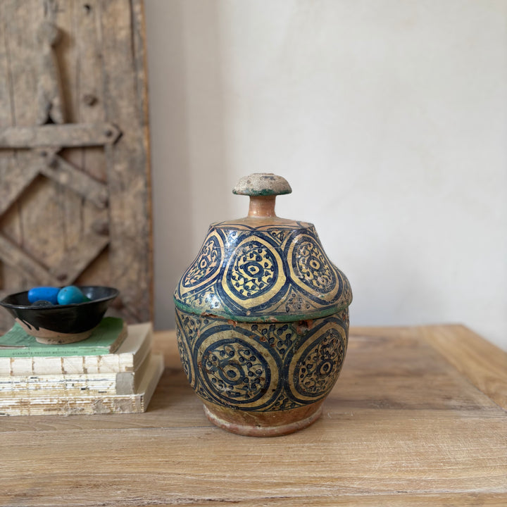 Antique Moroccan Safi Jubbaha Pot | Sulafa