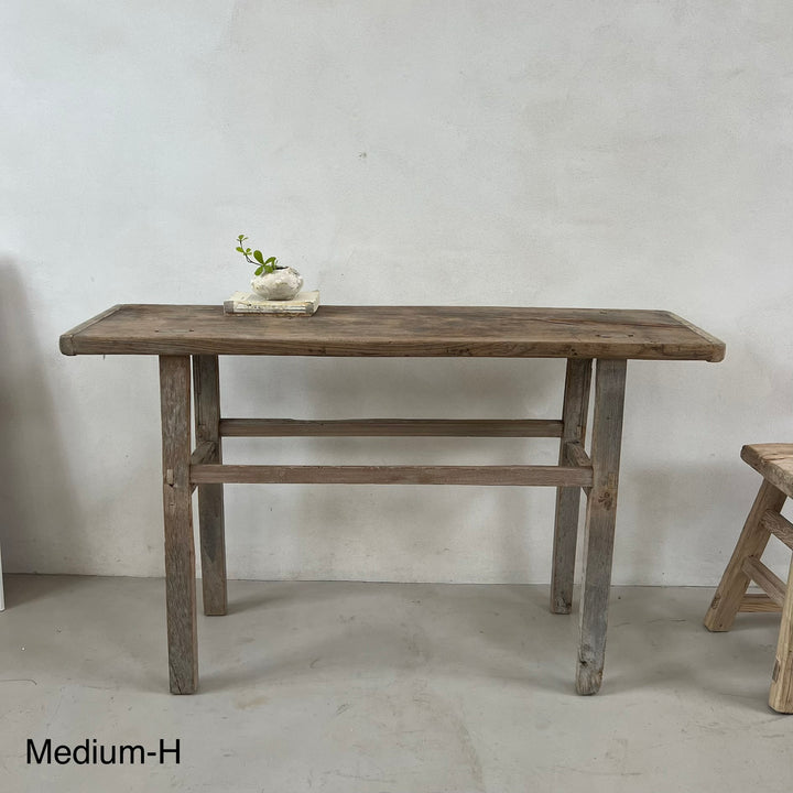 Medium Rustic Antique Console Tables
