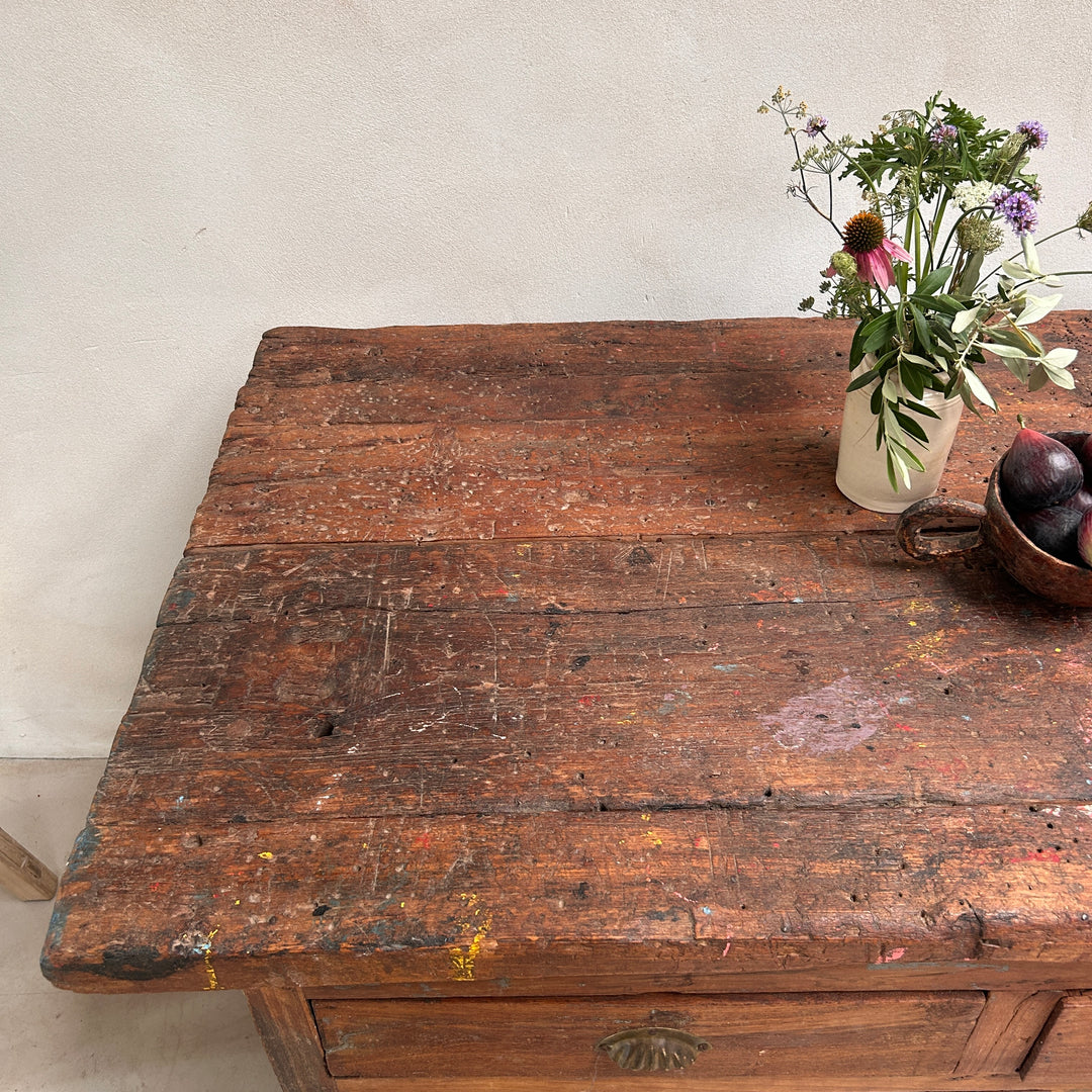 Vintage Workbench Kitchen Island | Elena