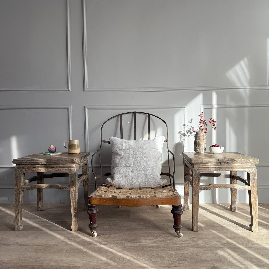 Pair of antique bedside tables | Allegra