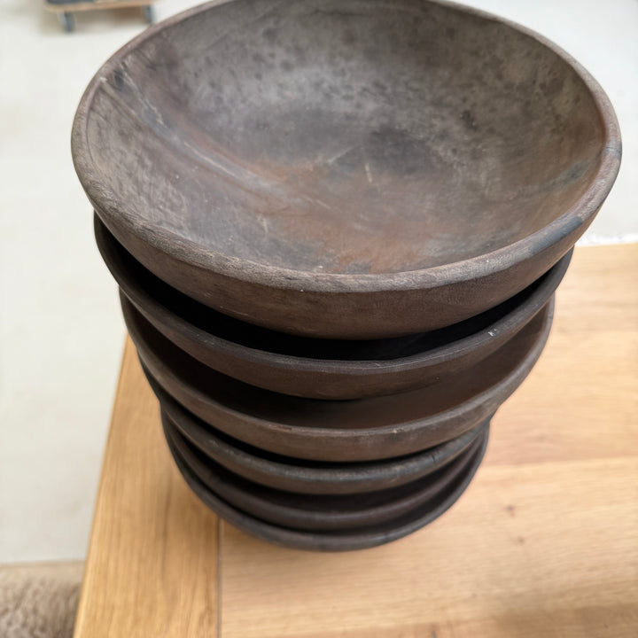 Dark Ironwood turned bowl 24cm