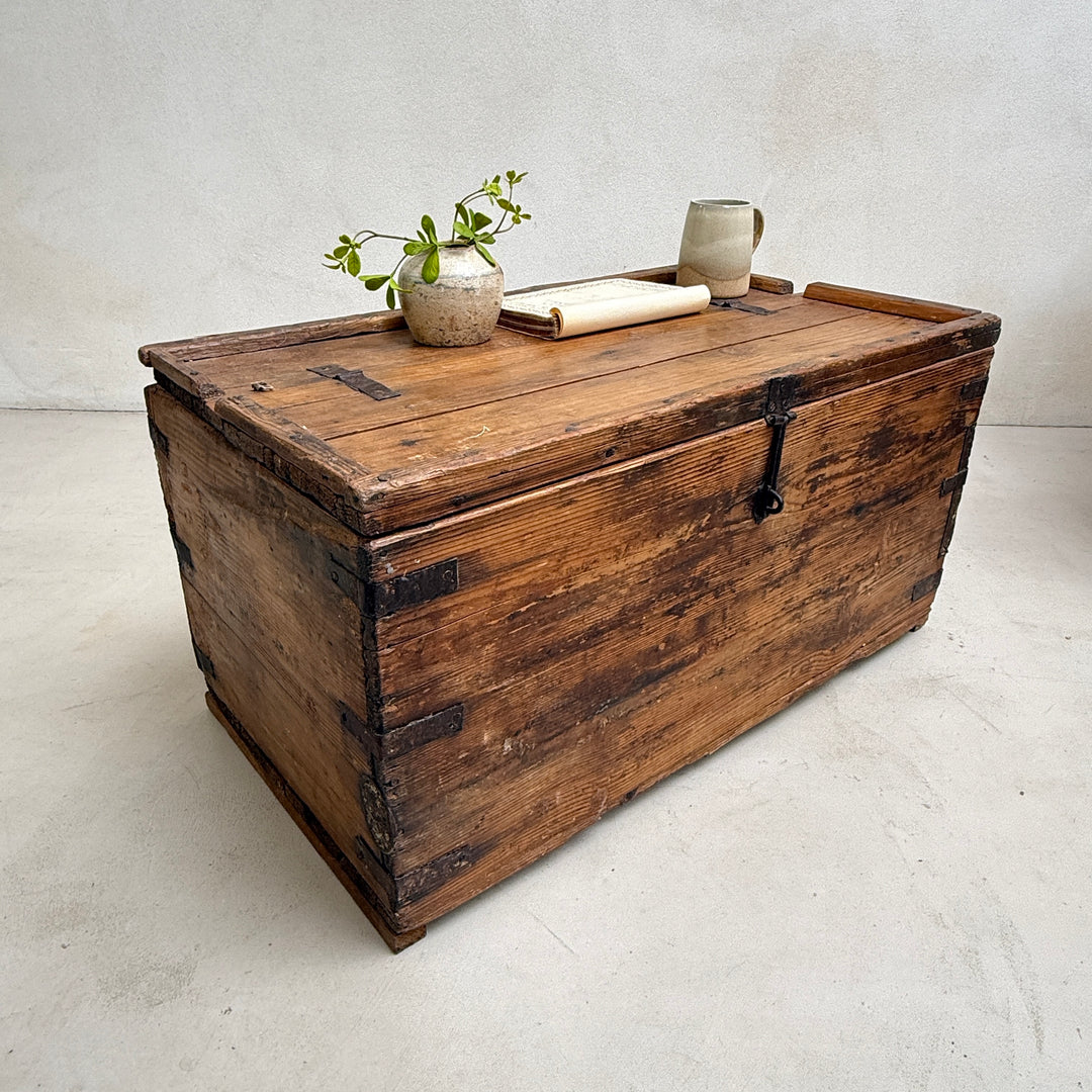 Antique Wooden Chest | Boxgrove