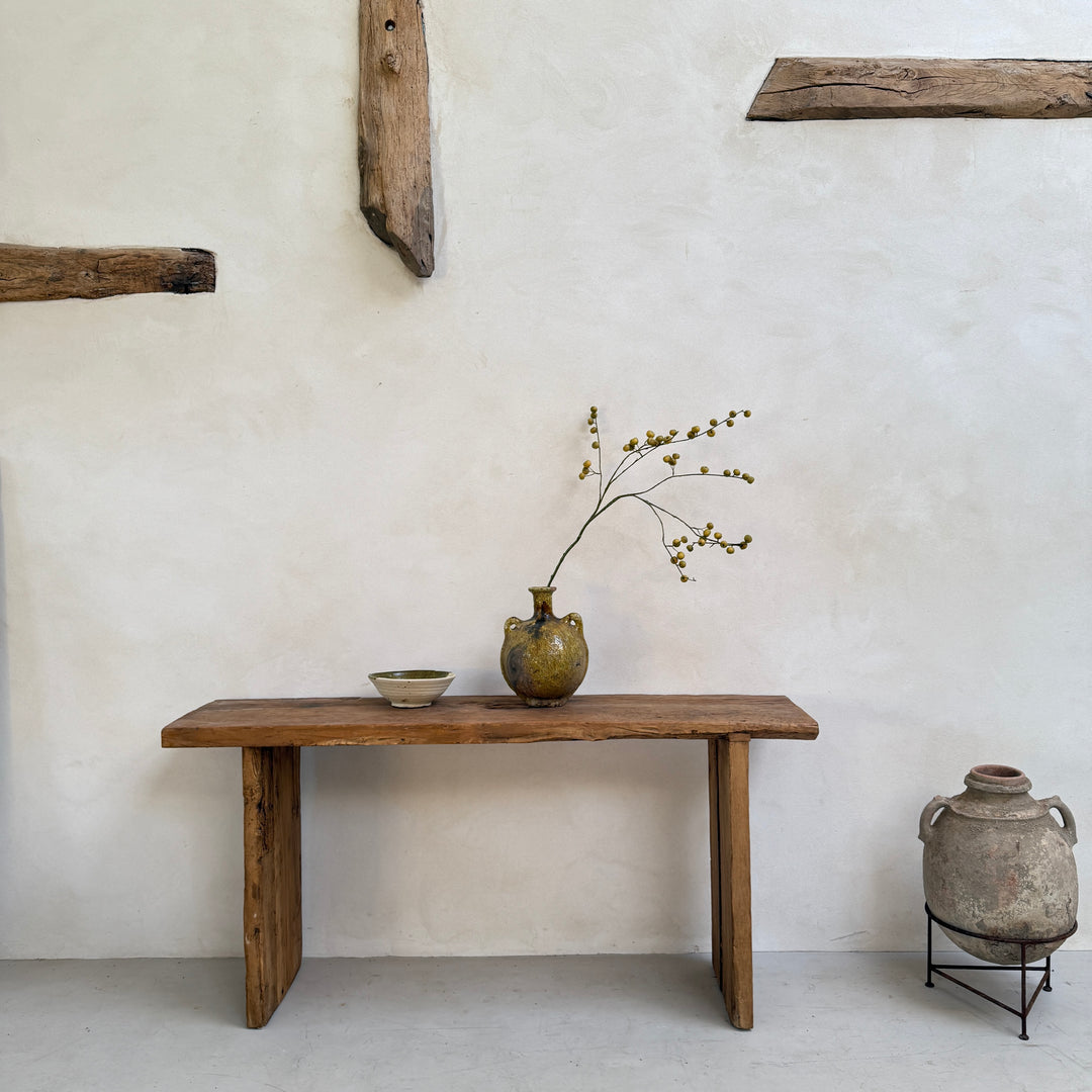Rustic Reclaimed Wood St Ives Console Dark