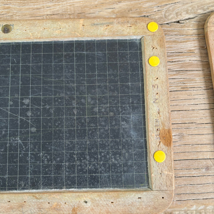 Vintage Childs Chalkboards with Pencil