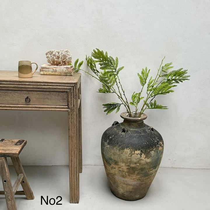 Rare Large Antique Sawankhalok Urn