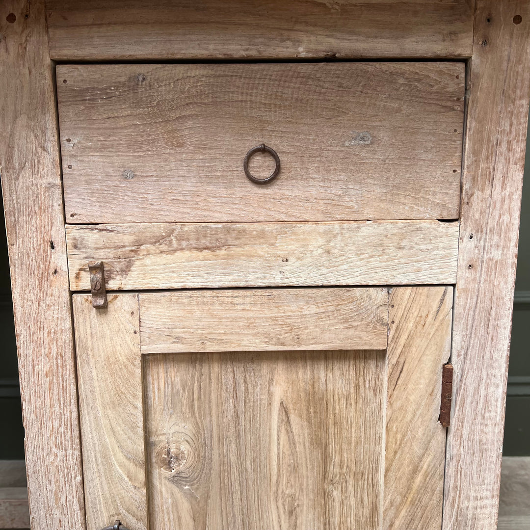 Vintage Pale Wood Desk | Elise
