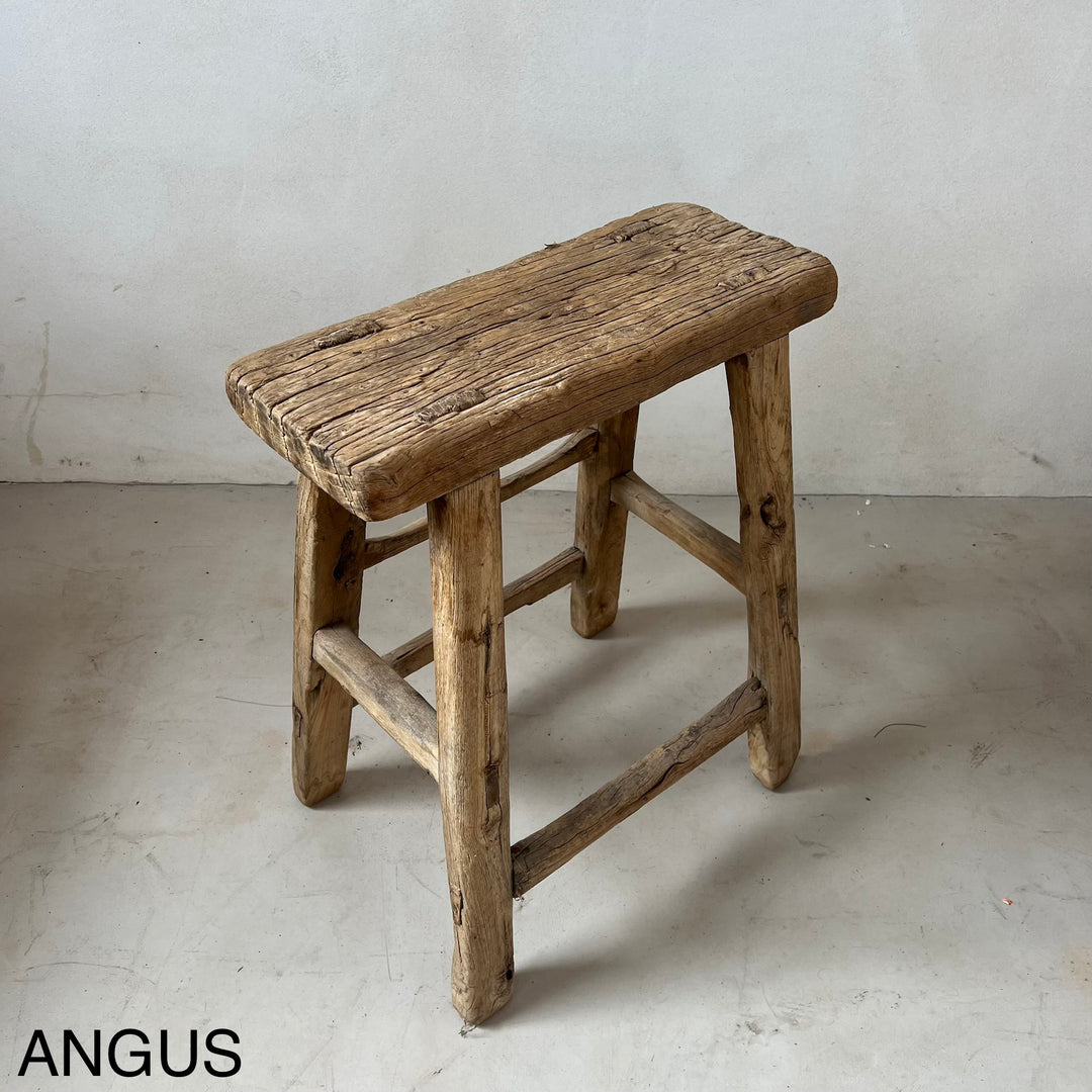 Antique Small Side Table | Large Stool (select from photo)