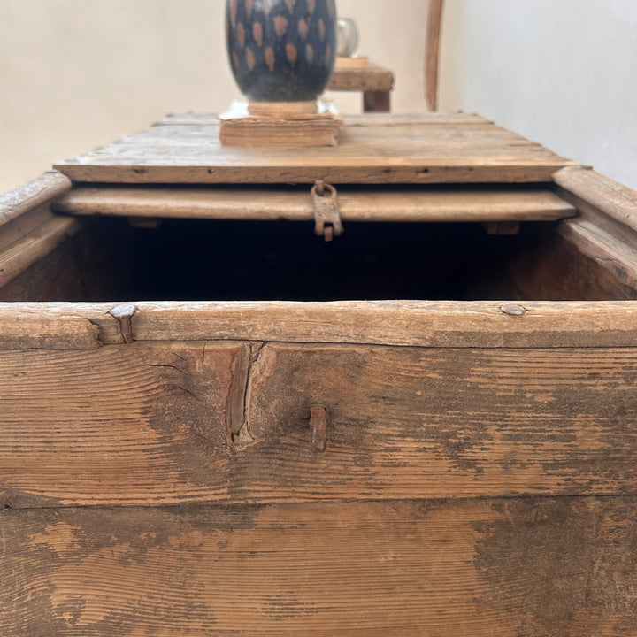 Antique Pine Blanket Box | Albie