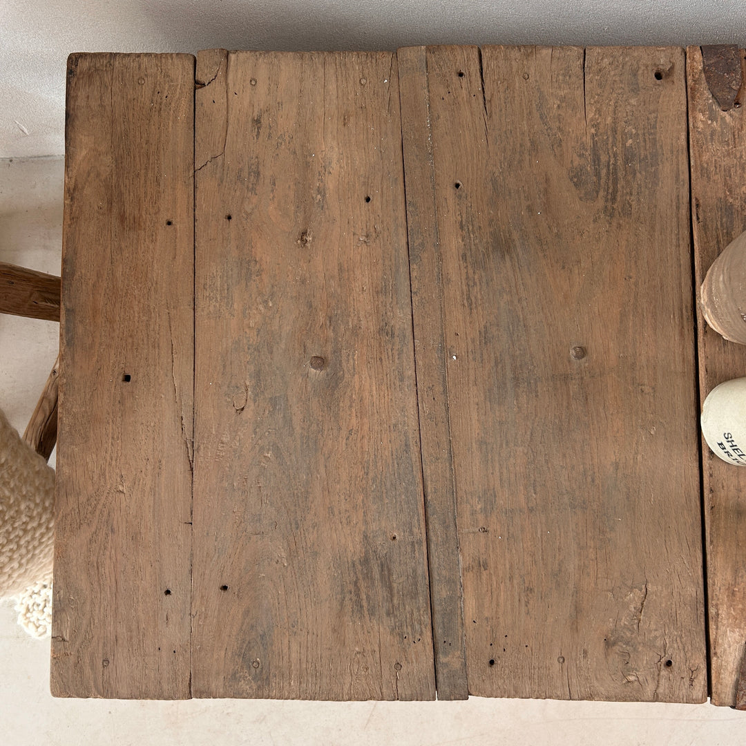 Antique Teak Blanket Box | Edward
