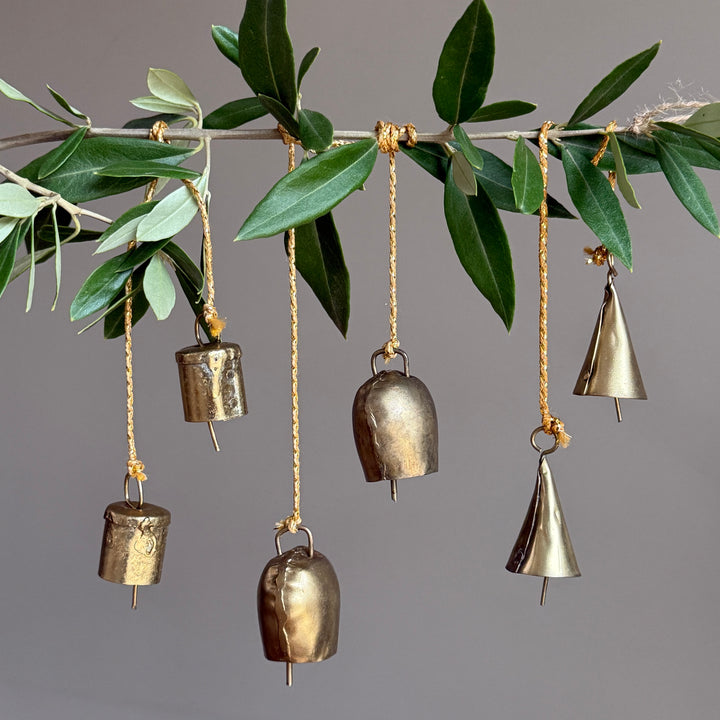 Brass Bell Christmas Decoration