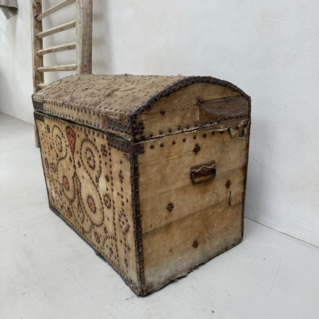 Antique Studded Trunk | Malik