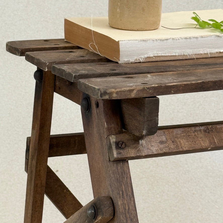 Folding vintage step stool | Vinnie