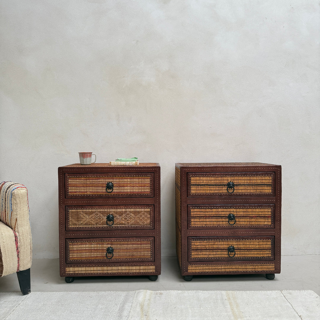 Nomadic Stripe Chest Of Drawers