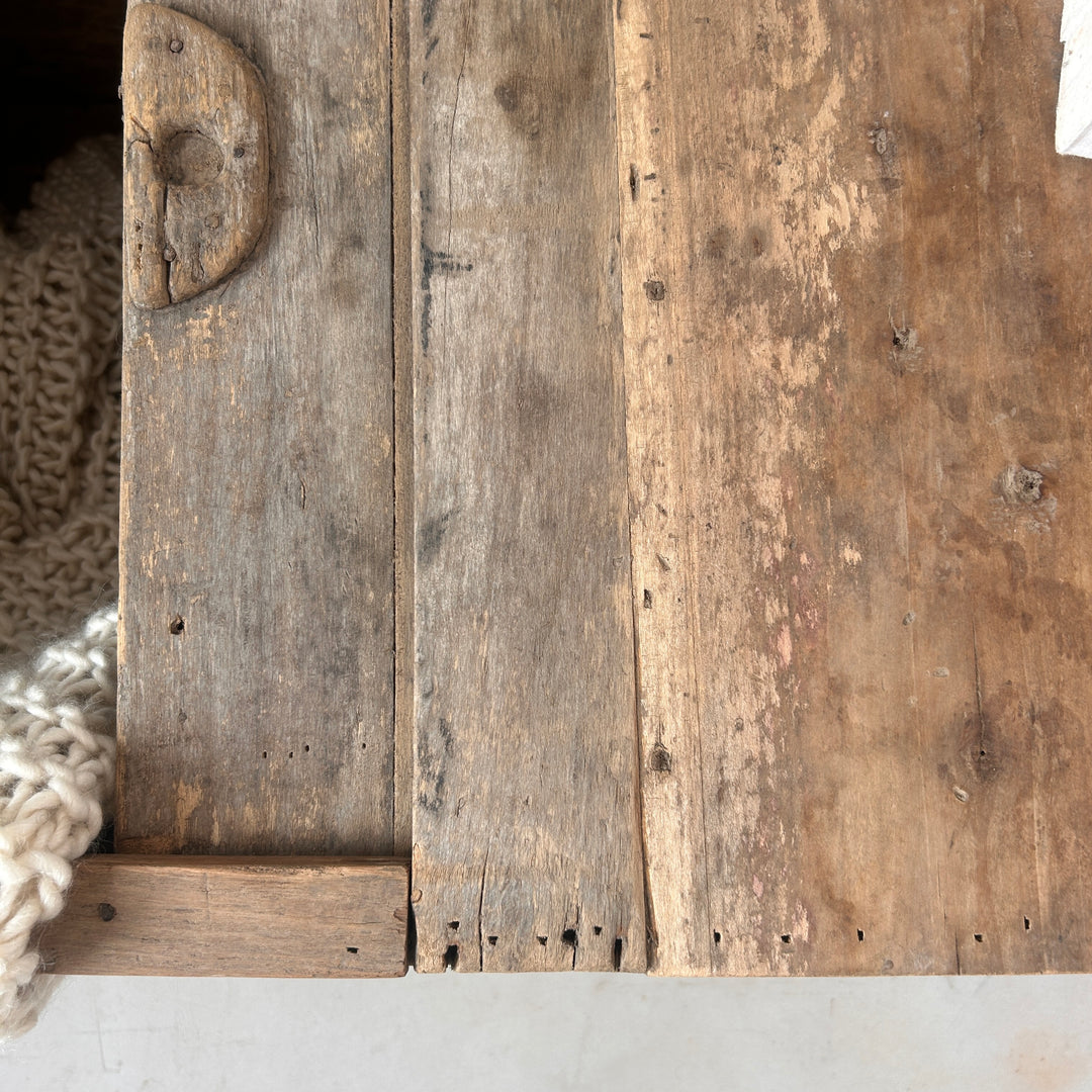 Antique Teak Blanket Box | Ezra
