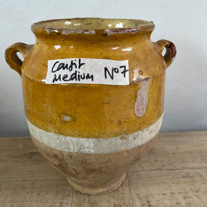 Antique French Confit Pot | Medium