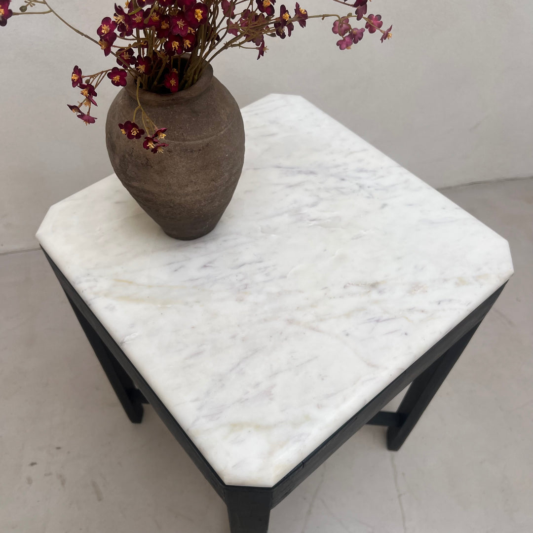 Marble Top Side Table