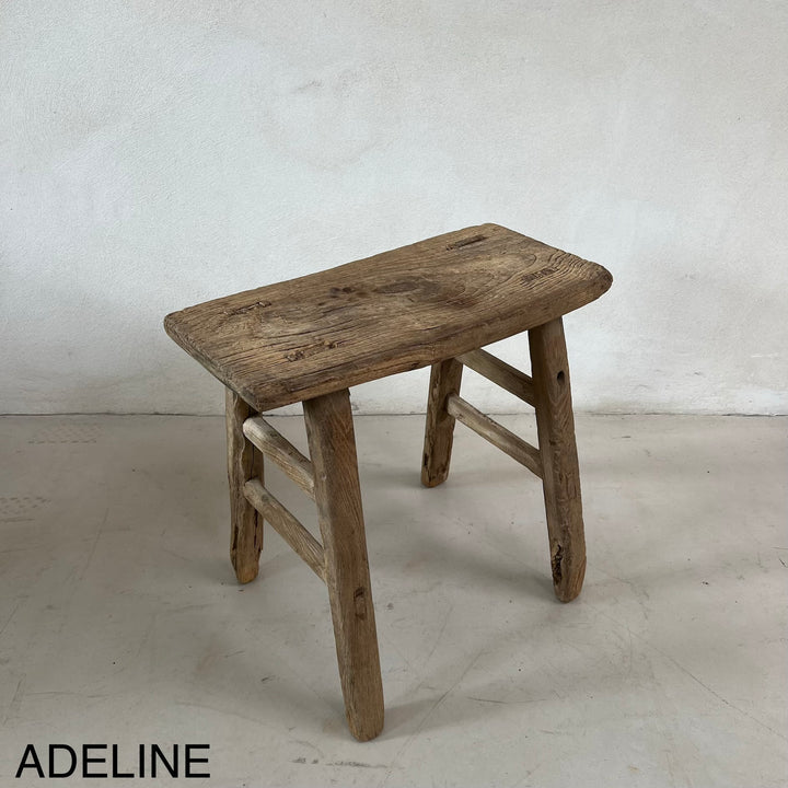 Antique Small Side Table | Large Stool (select from photo)