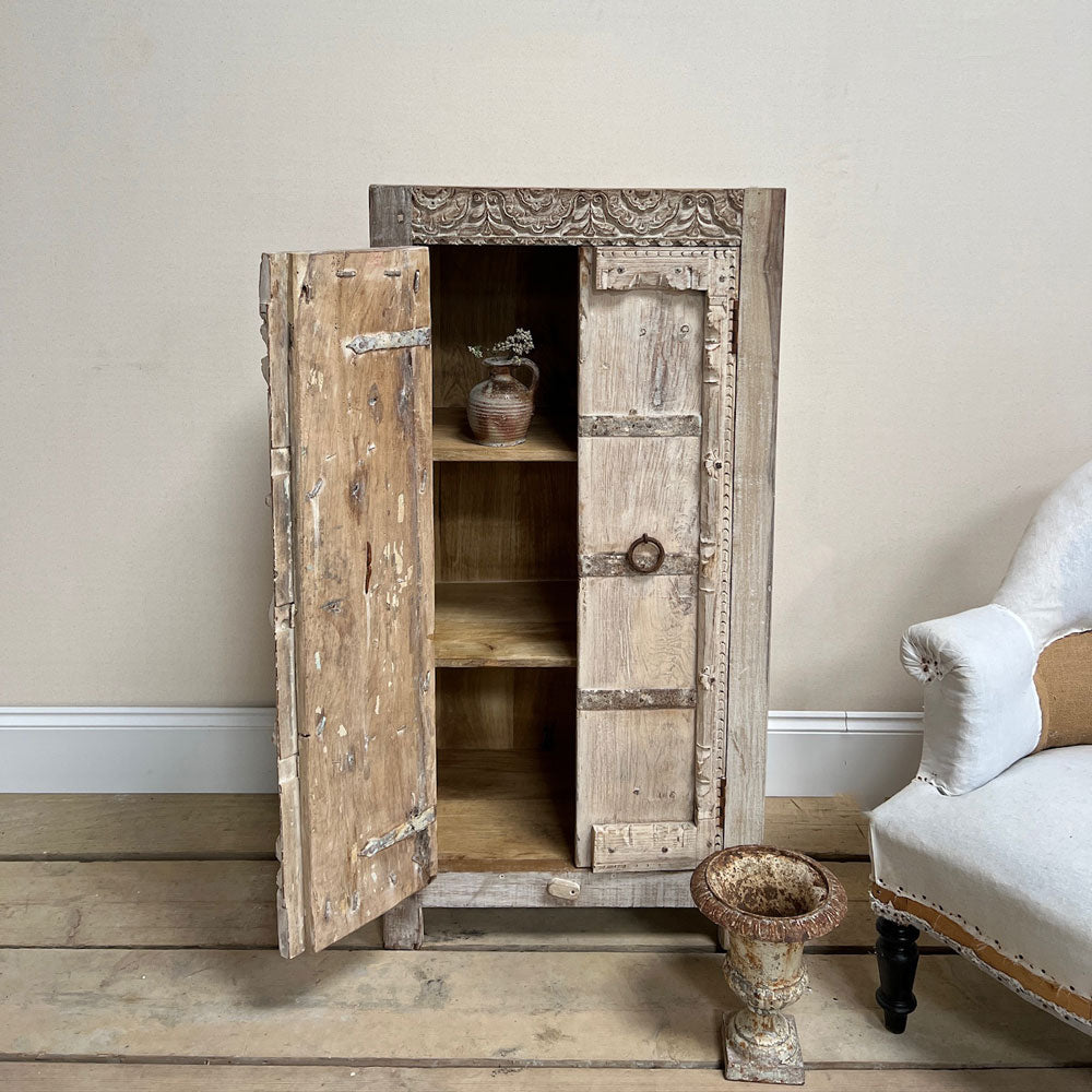Rustic Antique Door Cabinet A